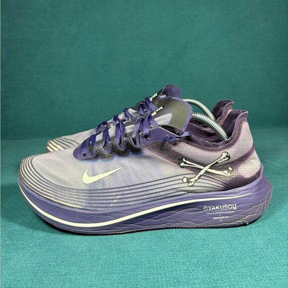 Size 12 - Men’s Nike Gyakusou x Zoom Fly purple shoes - Picture 1 of 9